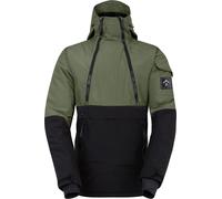 Dare 2B - Veste de ski "T-Bar" par-dessus la tête pour hommes RG11249 (XXL) (Vert olive/noir)