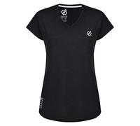 Dare 2b Vigilant Tee T-shirt de sport léger Femme VIGILANT Femme Black FR : 3XL (Taille Fabricant : 20)
