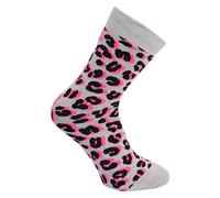 Dare 2b Vigor Chaussettes de Ski Enfant White Leopard FR : S (Taille Fabricant : 6-12)