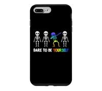 Dare to Be Yourself Shirt | Cute LGBT Pride T-Shirt Coque pour iPhone 7 Plus/8 Plus