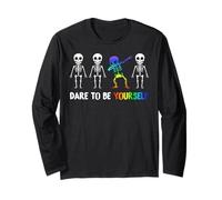 Dare to Be Yourself Shirt | Cute LGBT Pride T-Shirt Manche Longue