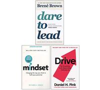 Dare to Lead, Mindset, Drive Daniel Pink 3 Books C