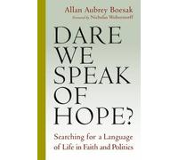 Dare We Speak Of Hope?