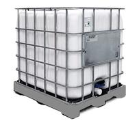 DARE WIN STORE Cuve de Stockage 1000l IBC Poche Neuve Grillage Opaque Blanche
