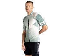 Dare2b Aep Pedal Ii Short Sleeve Jersey Vert XL Homme Hedge Greenn / Aqua Grey