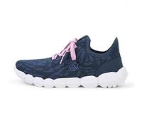 Dare2b Femme Women's Hex-at Recycled Knit Trainers Basket, Orion Grey Powder Pink, 39 EU