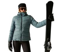 Dare2b Glacier Veste de ski pour femme en tissu imperméable et respirant, Gris élément, 44