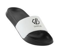 Dare2b Homme Men's Arch Sliders Sandale Glissante, Noir/Blanc, 42 EU
