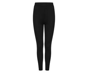 Dare2b Legging d'échange pour Femme avec Technologie avancée Q-WIC+, Parfait pour Les Sports d'hiver et l'extérieur, Noir et Gris
