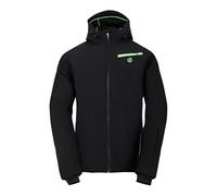 Dare2b Mens Eagle II Jacket Veste de Ski, Noir Vert Flash, S Homme