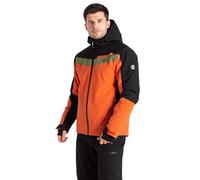 Dare2b Mens Eagle II Jacket Veste de Ski, Orange Rouille Noir, XL Homme