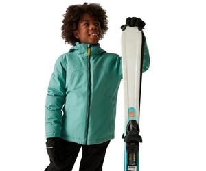 Dare2b Mixte Enfant Impose V Jacket COAT, Vert, 5 Ans EU
