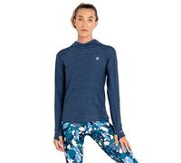 Dare2b Pull à Capuche Sprint City pour Femme, Moonlight Denim chiné, 38