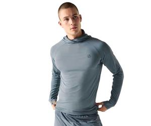Dare2b Sweat à Capuche Sprint City pour Homme, Couche intermédiaire légère à séchage Rapide