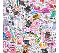 DARENYI 150 Pièces Dark Romance Lecture Autocollants pour Kindle, Bouteille d'eau, Ordinateur Portable, Scrapbooking, Journalisation, Autocollants en Vinyle imperméables pour Adultes Adolescents