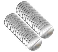 DARENYI 30pcs Rond 5cm Acrylique Amovible Murale Miroir Sticker Flexible Auto Adhésif DIY Art pour Salon et Chambre Decoration