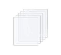 DARENYI 5 Pièces Plaque Acrylique Transparente 2mm Feuilles Acryliques Transparentes pour Verre du Cadre Photo L'affichage des Projets Peinture (18 x 13 cm)
