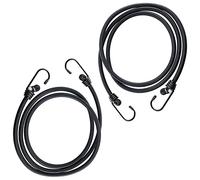 DARENYI Lot de 2 tendeurs élastiques robustes de 2 m avec crochets pour protection de meubles, camion, camping, moto