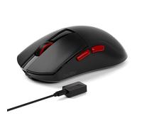 DAREU A950 Wing Souris Gamer sans Fil, Ultra Légère 35g, Souris de Jeu sans Fil/Filaire Polling Rate de Dual 8000 Hz, 30 000 DPI Capteur Optique, Ergonomique Symétrique, Batterie de 70 Heures (Noir)