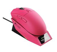 DAREU AE6 Pro Souris Gaming sans Fil RGB avec TFT Display Magnétique Charging Dock - Capteur PAW3950 Personnalisé avec 30K DPI, 750 IPS, Revêtement Excimer, 59 g, Batterie 500 mAh - Magenta
