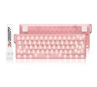 DAREU COOL60 Clavier Magnétiques Gaming, 60% QWERTY Clavier Gamer Filaire avec Touches Translucent, RGB, Précision RT de 0,01 mm Rapid Trigger, 8000Hz Polling Rate pour PC/Mac(Rose)