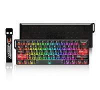 DAREU COOL60 Clavier Magnétiques Gaming, 60% QWERTY Clavier Gamer Filaire avec Touches Translucent, RGB, Précision RT de 0,01 mm Rapid Trigger, 8000Hz Polling Rate pour PC/Mac(Noir)