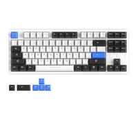 DAREU EK87PRO Clavier mécanique sans fil 80 % TKL, clavier de jeu RVB trimode avec prise LED orientée au sud orientée vers le sud, touches PBT, support d'étanchéité, rembourrage 6 couches