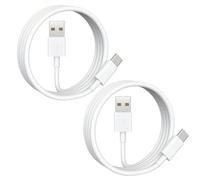 Dargkwn 2 Câble USB C 120W 6A (2M) Charge Turbo Active pour 14 13T 12T Pro, Câble Type C Charge Rapide Long et Résistant pour Note 13 12 11 Pro POCO X6