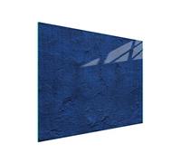DarHaus Planche à découper en verre 52 x 40 cm Ardoise Bleu