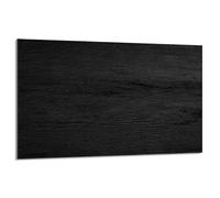 DarHaus Plaque de protection pour plaque de cuisson - 80 x 52 cm - 1 pièce - Protection contre les éclaboussures - Planche à découper - Bois Noir