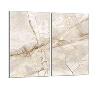 DarHaus Plaque de protection universelle pour plaque de cuisson 2x30x52cm Pour plaques de cuisson Protection contre les éclaboussures Planche a découper en verre trempé Décoration, Marbre Beige