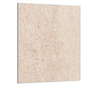 DarHaus Plaque de recouvrement, 40 x 52 cm, en verre, pour cuisinières électrique, à induction, convient comme décoration, protection anti-éclaboussures ou planche à découper, Ardoise Beige