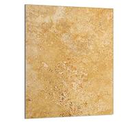 DarHaus Plaque de recouvrement, 40 x 52 cm, en verre, pour cuisinières électrique, à induction, convient comme décoration, protection anti-éclaboussures ou planche à découper, Ardoise Beige