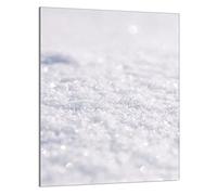 DarHaus Plaque de recouvrement, 40 x 52 cm, en verre, pour cuisinières électrique, à induction, convient comme décoration, protection anti-éclaboussures ou planche à découper, Matériel Blanc