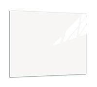 DarHaus Plaque de recouvrement, 60 x 52 cm, en verre, pour cuisinières électrique, à induction ; convient comme décoration, protection anti-éclaboussures ou planche à découper, Blanche