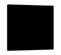 DarHaus Plaque de recouvrement, 60 x 65 cm, en verre, pour cuisinières électrique, à induction ; convient comme décoration, protection anti-éclaboussures ou planche à découper, Noire