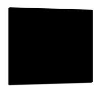 DarHaus Plaque de recouvrement, 65 x 60 cm, en verre, pour cuisinières électrique, à induction ; convient comme décoration, protection anti-éclaboussures ou planche à découper, Noire