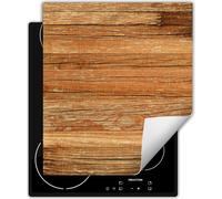 DarHaus Plaque de recouvrement pour cuisinière 45x52 cm Tapis antidérapant Enroulable, bois