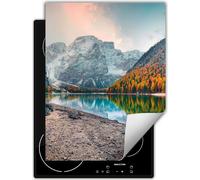 DarHaus Plaque de recouvrement pour cuisinière Une pièce Cuisine Plaque de recouvrement pour plaque vitrocéramique Couverture pour plaque de cuisson à induction Tapis enroulable 40x52 cm, Montagne