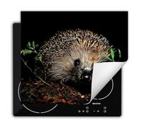 DarHaus Tapis protection plaque induction 60x52 cm Protege plaque tapis pour induction - noir - hérisson