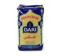 Dari Lot de 3 couscous marocains Medium 1 kg