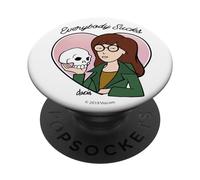 Daria Everybody Sucks Heart Portrait PopSockets PopGrip Adhésif
