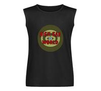 Daria Morgendorffer Sick Sad World 90S Cartoon Mens T-Shirt Unisex Sleeveless Tops Black Vest Tank Tee S