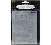 Darice 1219-101 Classeur de gaufrage Plastique Transparent 10,8 x 14,6 x 0,3 cm