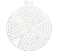 Darice 33004 Canevas Rond Plastique Transparent 11,43 x 11,43 x 0,025 cm 10 Pièces