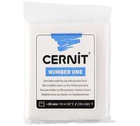 Darice CE0900056010 Numéro un Argile Polymère Porcelaine Blanche 56 g