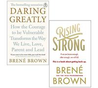 Daring Greatly & Rising Strong By Brené Brown 2 Books Collection Set