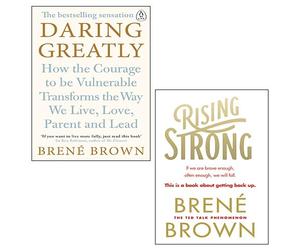 Daring Greatly, Rising Strong By Brené Brown 2 Books Collection Set