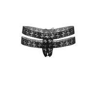 Daring Intimates - Lucy Crotchless Thong Culotte S/M