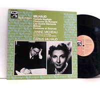 Darius Milhaud, Janine Micheau, Orchestre De La Société Des Concerts Du Conservatoire - Cantate Nuptiale - Chansons De Ronsard - Le Quatre Eléments - Bolivar - Fontaines Et Sources